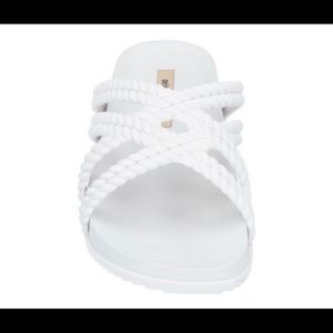 Néw Melissa + Salinas white sandals brand New Never used